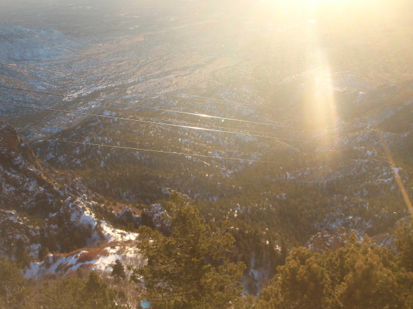 Looking Down on the World