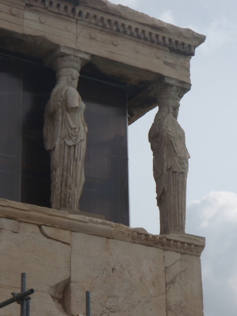Two Erechtheum Statues