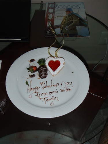 Valentine's on a Plate